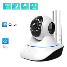 Mini caméra de Surveillance IP Wifi 1080P, dispositif de sécurité sans fil pour animaux de compagnie, babyphone vidéo, accès à distance, application ICSEE, 360 
