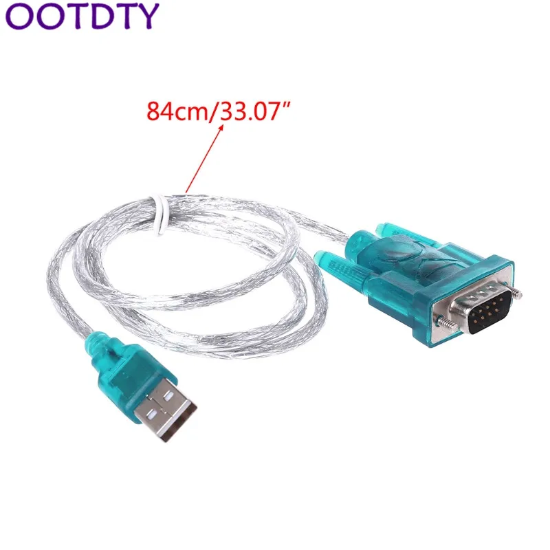 Конвертер адаптер USB в RS232 последовательный порт 9 Pin DB9 Кабель последовательный COM порт