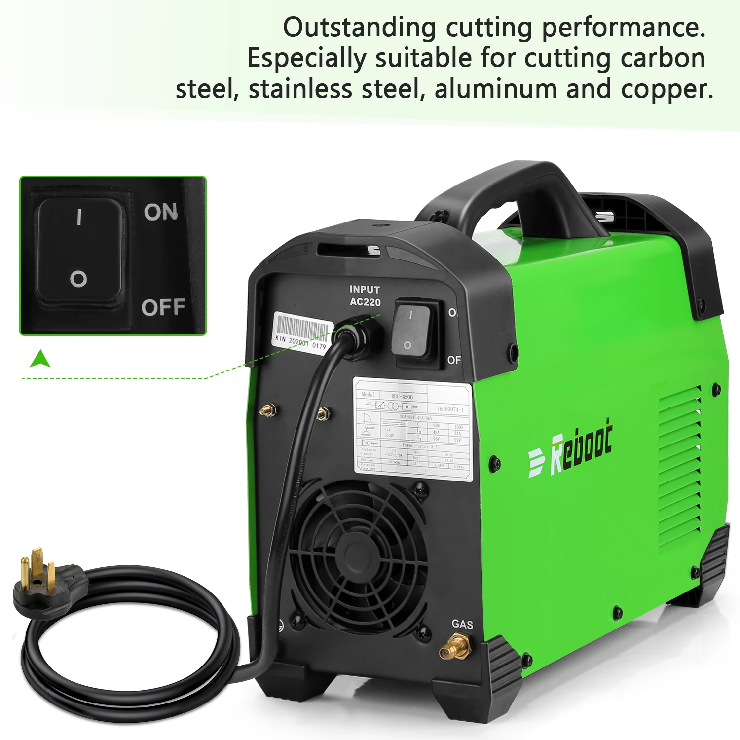 Plasma Cutter 50Amps Automatische 110/220V Dual Voltage Kompakte Metall Cutter AC 1/2 Plasma Cutter 50Amps Automatische 110/220V Dual Voltage Kompakte Metall Cutter AC 1/2