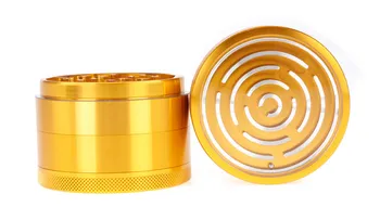 

Maze Game Herb Big Grinder Weed Grinder 63 MM 4 Layer Aluminium Metal Smoke Tobacco Pipe Crusher Drop Shipping