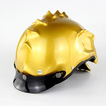 

Retro Skull Classic DOT Motorcycle Helmet Scooter Half Face motor kask Soman CG489 casco capacete moto Motorbike Helmets