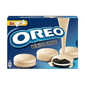 

Cioccolato bianco immerso Oreo 246 gr.
