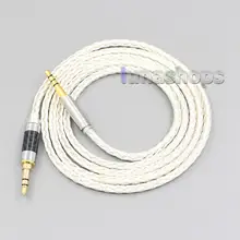 LN007215 16 Core Silver Plated Headphone Cable For Sony mdr 1a 1adac 1abt 100abn 100ap xb950bt wh1000x h600a h800 h900n z1000