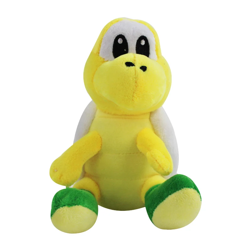 Аниме Super Mario Bros Марио Луиджи Гумба призрак Звезда гриб Koopa летающая рыба ледяной огонь Пиранья цветок плюшевые игрушки детские подарки - Цвет: 15cm Koopa A