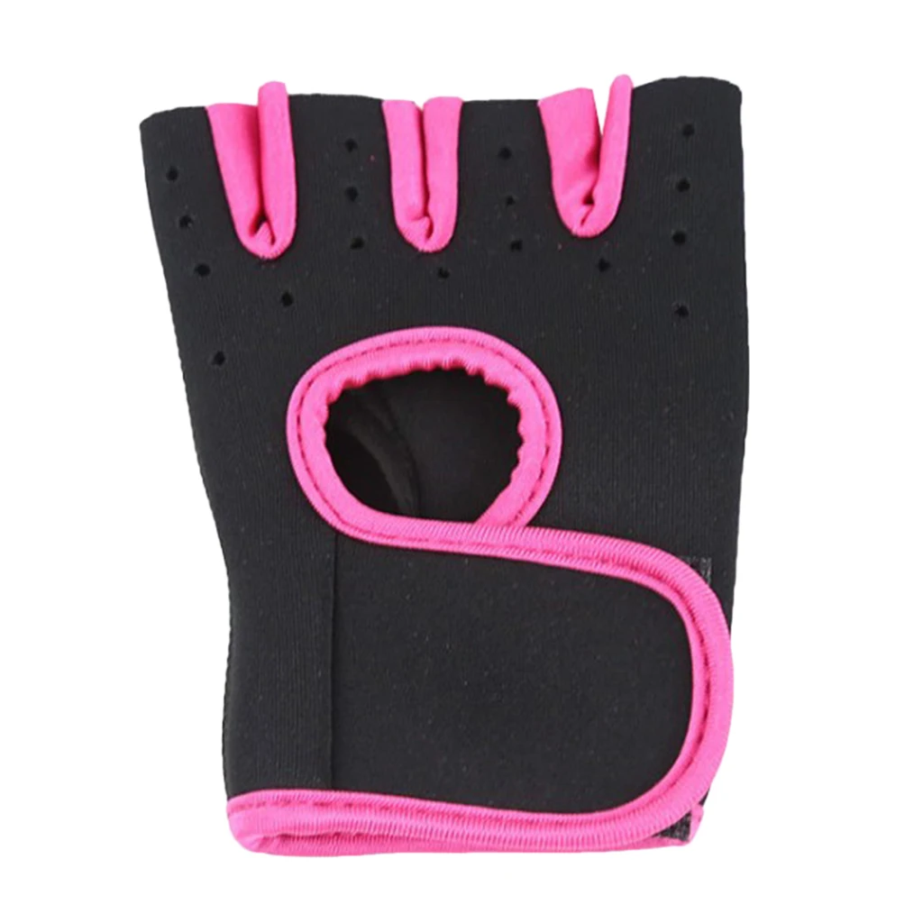 Soft Half Finger Weight Lifting Glove For Gym Training Body Building Fitness