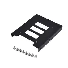 2,5 дюймов SSD HDD до 3,5 дюймов металлический монтажный адаптер Кронштейн Док-станция с 8 винтами лоток для жесткого диска для ПК жесткий диск компьютера корпус