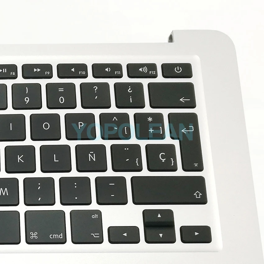 Верхний чехол с испанской Испаноязычная клавиатура для MacBook Air 1" A1466 Топ чехол palmest 2013 лет