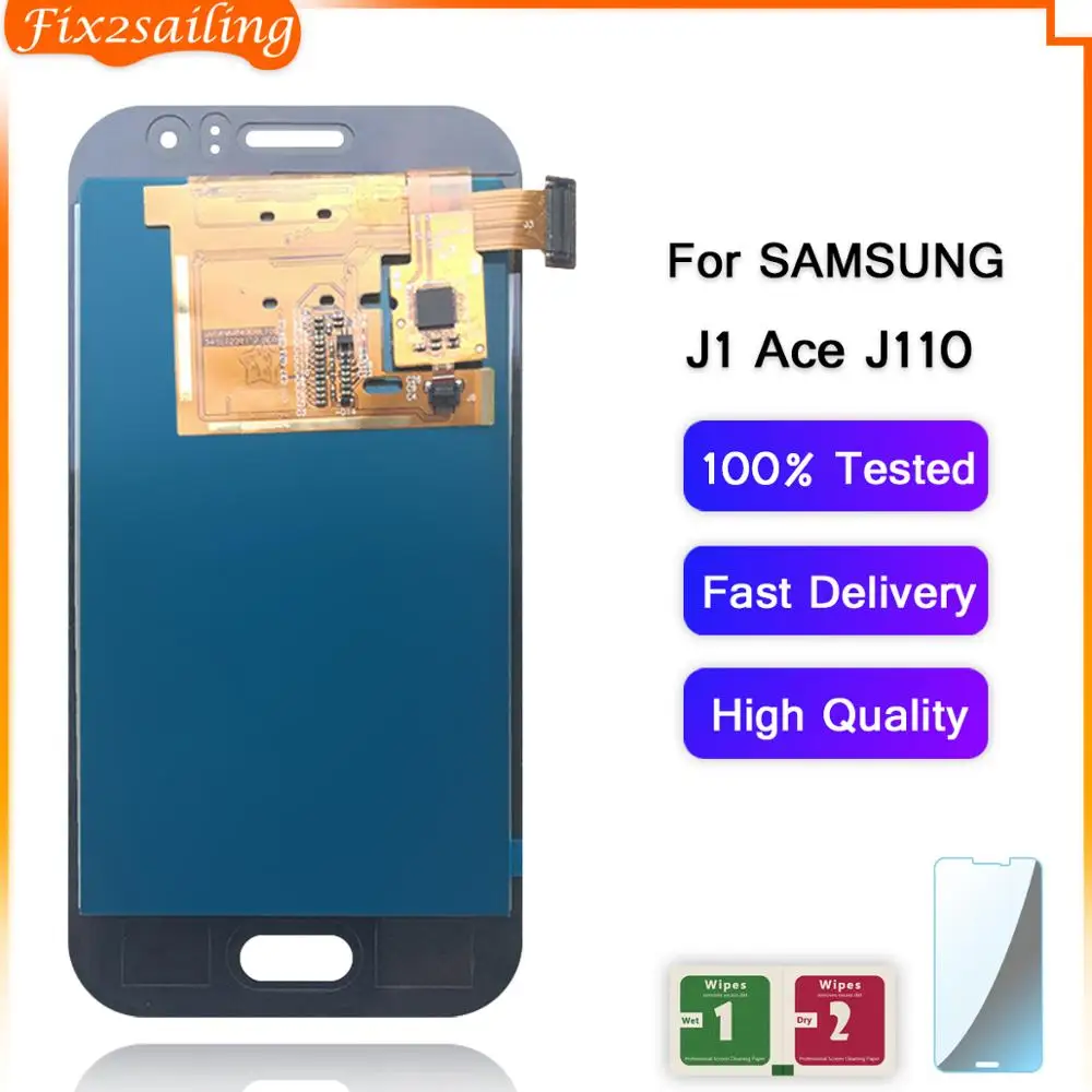 Высококачественный ЖК дисплей fix2sail с сенсорным экраном в сборе для Samsung Galaxy J1 Ace