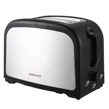 

SOKANY 750W 6-Speed Automatic Toaster of 2 Slice Toaster Home Sandwich Maker Breakfast Machine EU Plug