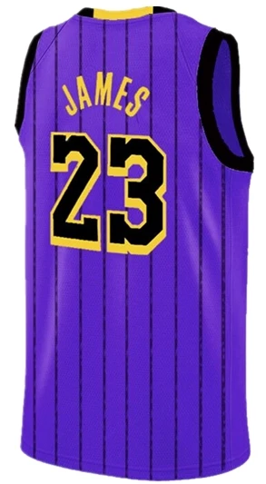 Мужские футболки lebron 23 lebron james 2 lonzo ball 0 kyle kuzma 14 brandon ingram 24 bryant - Цвет: 2019 the city