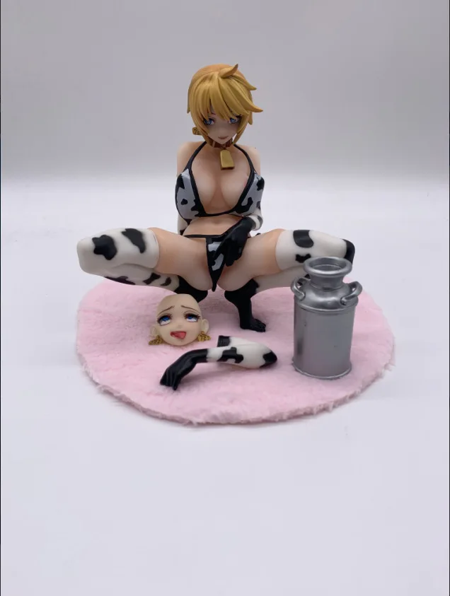 

Pretty Girl Series Q-with Six-a Cow Life 721 Fan Cow Special Edition Boxed Garage Kit