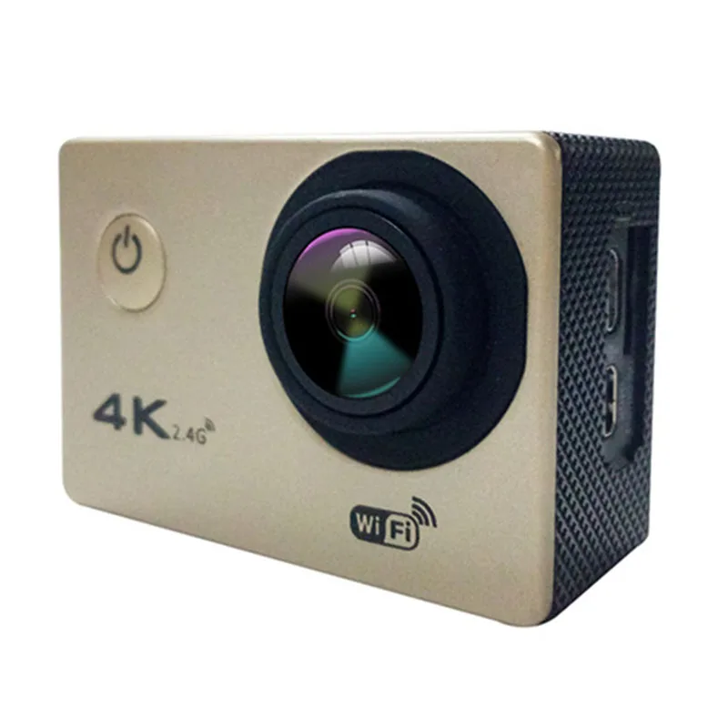 Полная Водонепроницаемая hd-камера с широкоугольным объективом 170 градусов Поддержка времени-lapse Photo X-Best - Цвет: gold