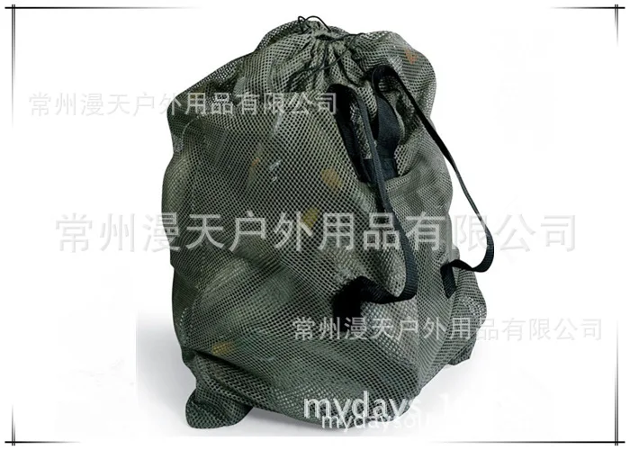 Amazon Sky уличная охотничья армейская зеленая Шестигранная проволочная сетка Play Duck Bag Hop-Pocket Mesh Decoy Bag