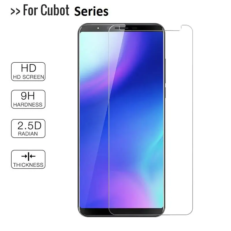 Для Cubot X18 PLUS 2.5D 9H закаленное стекло Защита экрана для P20 R11 H3 Note plus r9 R9 | Мобильные
