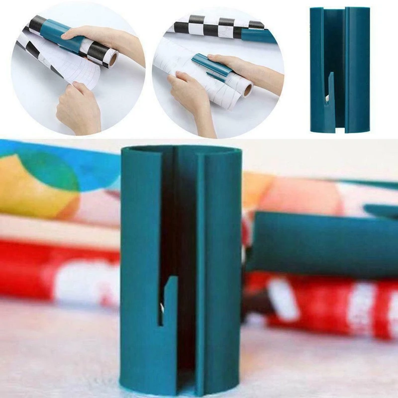 Gift Wrapping Paper Cutter Makes Cuts In Seconds DIY Flexible Cutting Tools 