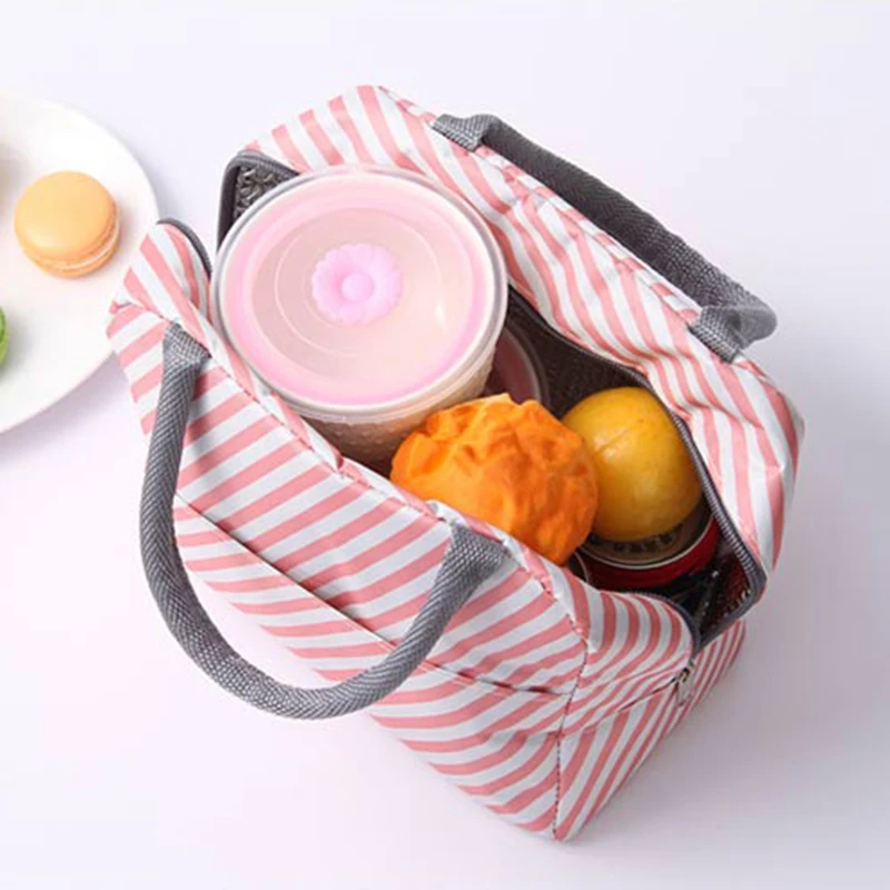 Утолщенная портативная изолированная сумка для обеда bolsa termica almuerzo, Термосумки для обеда для женщин, сумка для еды, сумка для обеда, сумка для обеда с фламинго