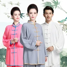 Cheap Cotton Tai Chi Uniform Men Adult Martial Arts Wing Chun Suit Women Traditional Wushu Clothing Chinese Kung Fu Exercise Outfit Cheap Cotton Tai Chi Uniform Men Adult Martial Arts Wing Chun Suit Women Traditional Wushu Clothing Chinese Kung Fu Exercise Outfit