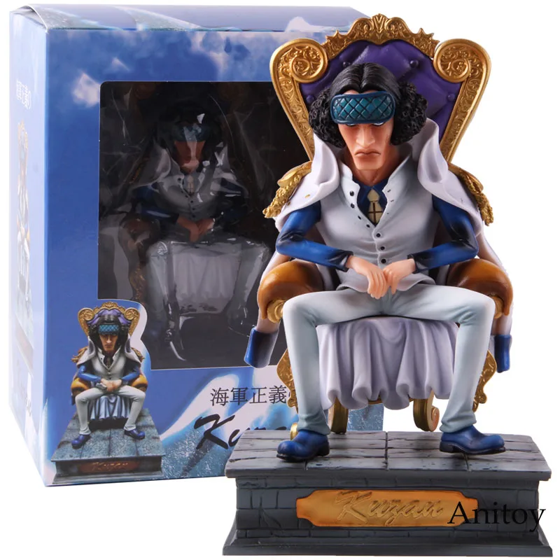 B with colorful box Аниме one piece фигурка Ace Borsalino Garp Issho Kuzan Sakazuki Sengoku сидя вер. GK статуи ПВХ Коллекция Модель игрушки - Цвет: B with colorful box