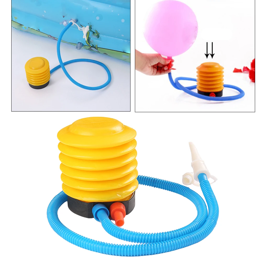 High performance Mini Foot Air Pump Yoga Ball Inflatable Cushion Swimming Pool Tube Inflator 4'' for Raft Swimming Ring Toy Ball