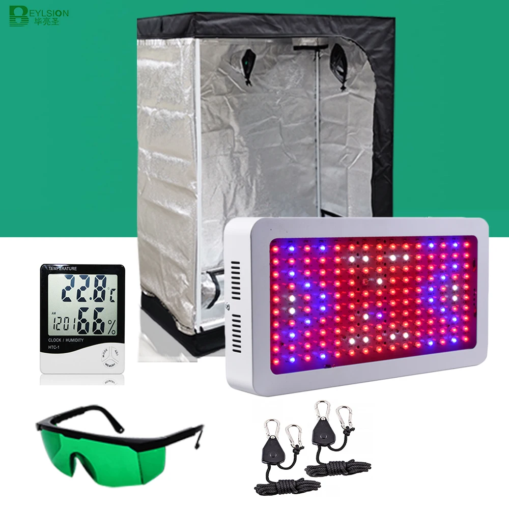 BEYLSION LED Hydroponic Growing System Grow Light Grow Tent Complete Kit Professional Lighting For Greenhouse Plant Flower