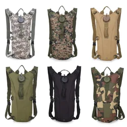 3L Cycling Bag Hydration Oxford Waterproof EVA Outdoor Breathable Climbing Hunting Jogging Backpack with Detachable Waterbag