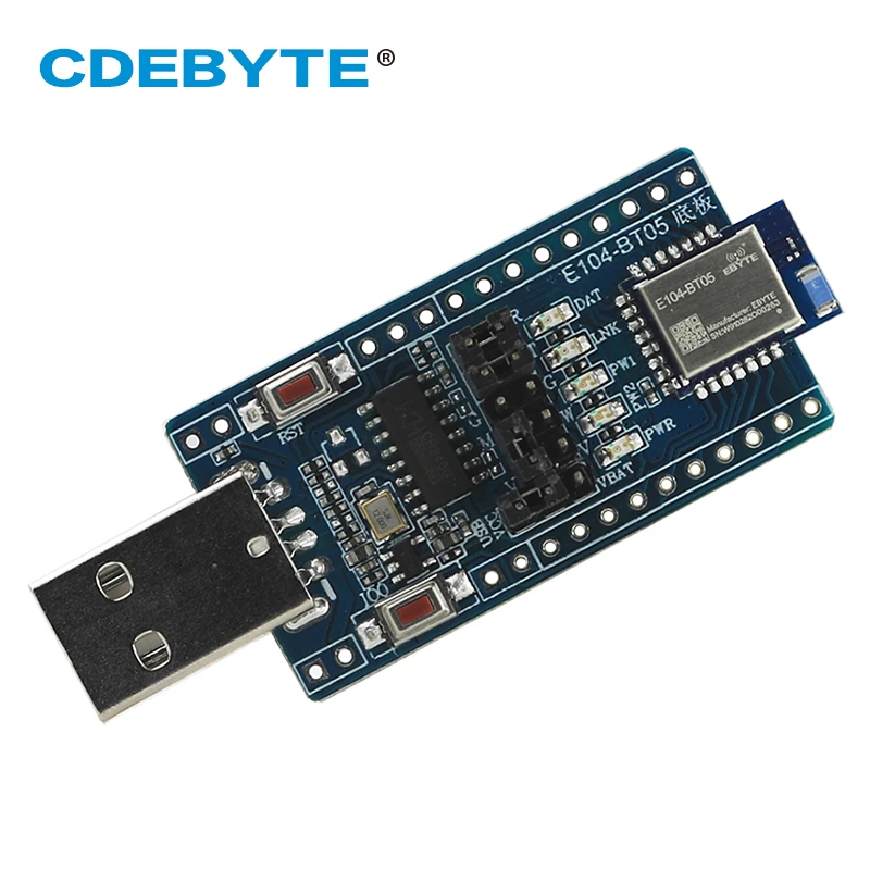 TLSR8266 тестовая плата Bluetooth BLE4.2 USB к ttl E104-BT05-TB приемопередатчик низкомощный беспроводной модуль