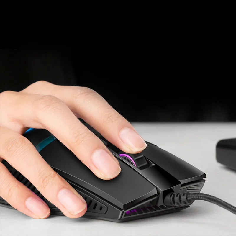 Профессиональная электронная Спортивная мышь Xiaomi Mijia blasul 7200 dpi E-sports игровая оптическая мышь проводные компоненты уровня игры Y720 Lite