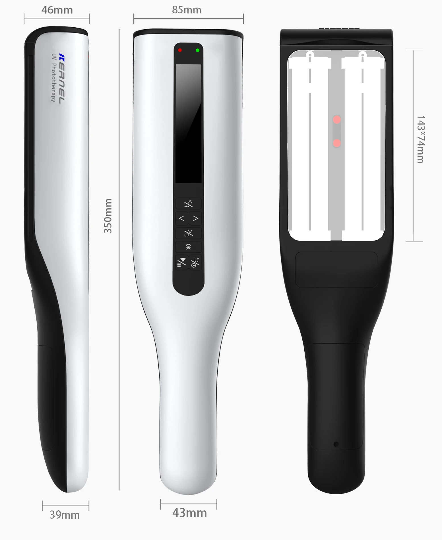 Kernel 311nm UVB Lamp For Vitiligo Psoriasis Treatment Home Phototherapy 4006BL1 UV Phototherapy For Vitiligo