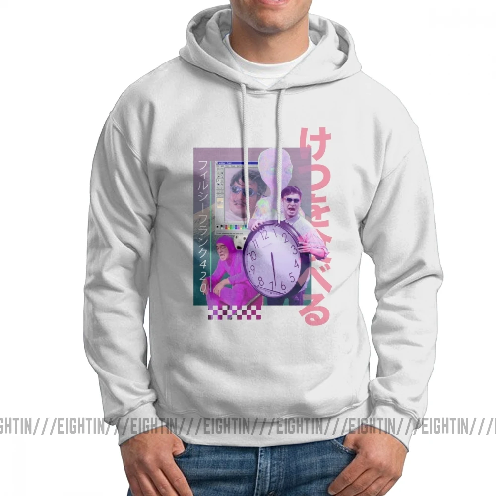 Мужская толстовка Vaporwave грязный Франк 420 хлопок удобные Потрясающие толстовки с капюшоном топы