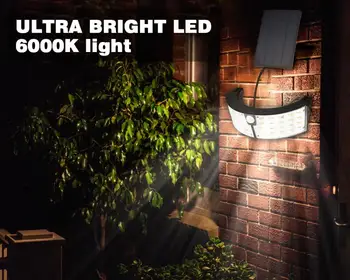 

Double head semi-circle adjustable angle human body induction solar wall light