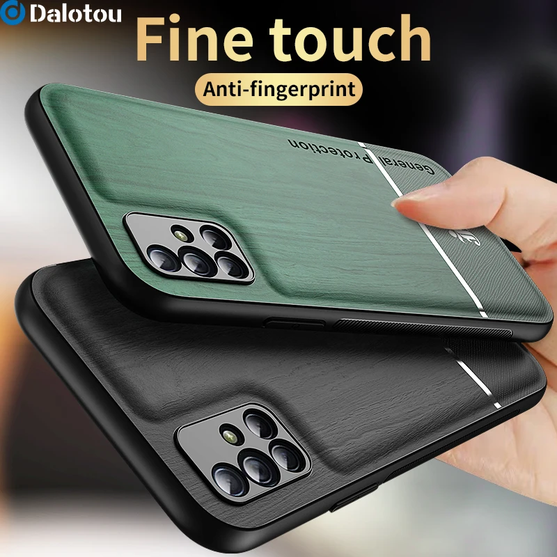 Leather Phone Case For Samsung Galaxy S10 S20 S21 S22 Ultra Note 10 Plus 20  A12 A13 A71 A51 A52 A72 Luxury Brand Cover With Ring - Mobile Phone Cases &  Covers - AliExpress