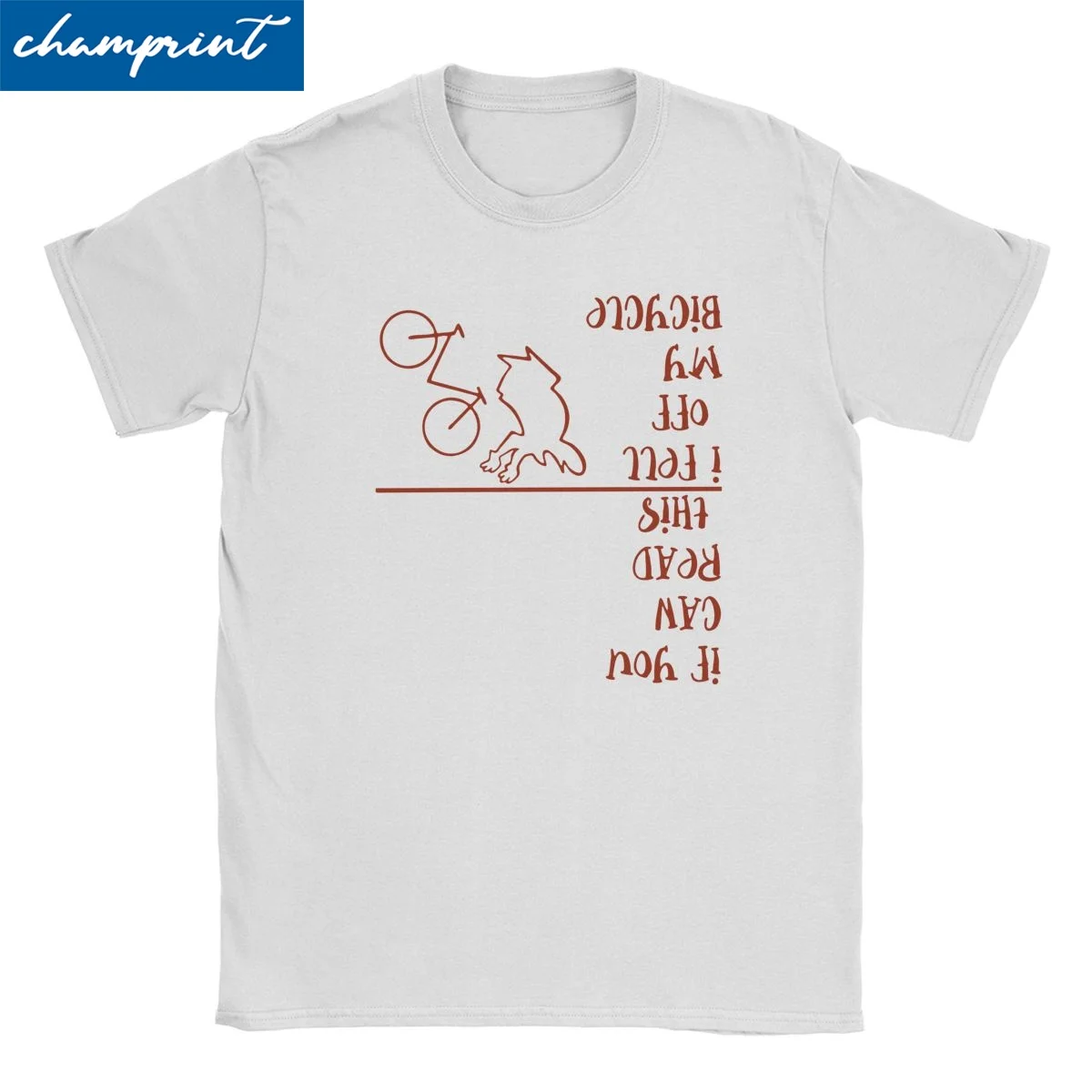 

Футболка с надписью «I Fall Of My BIKE» для мужчин и женщин, хлопковая Винтажная футболка, хлопковая Футболка Badum La Linea Lineman, Мультяшные футболки, женская одежда