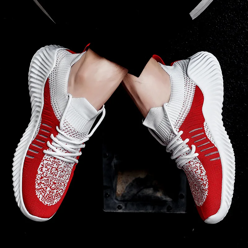 

Fly Netting Fish Screen Breathable Sports Shoe Plus-sized Menswear Socks Shoes Trend Mixed Colors Coconut Shoes No. 48