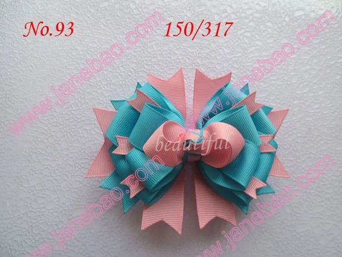 Новинка, 30 шт., костюм для хорошей девочки, бутик, 4,5 дюймов, сказочные заколки для волос с бантами