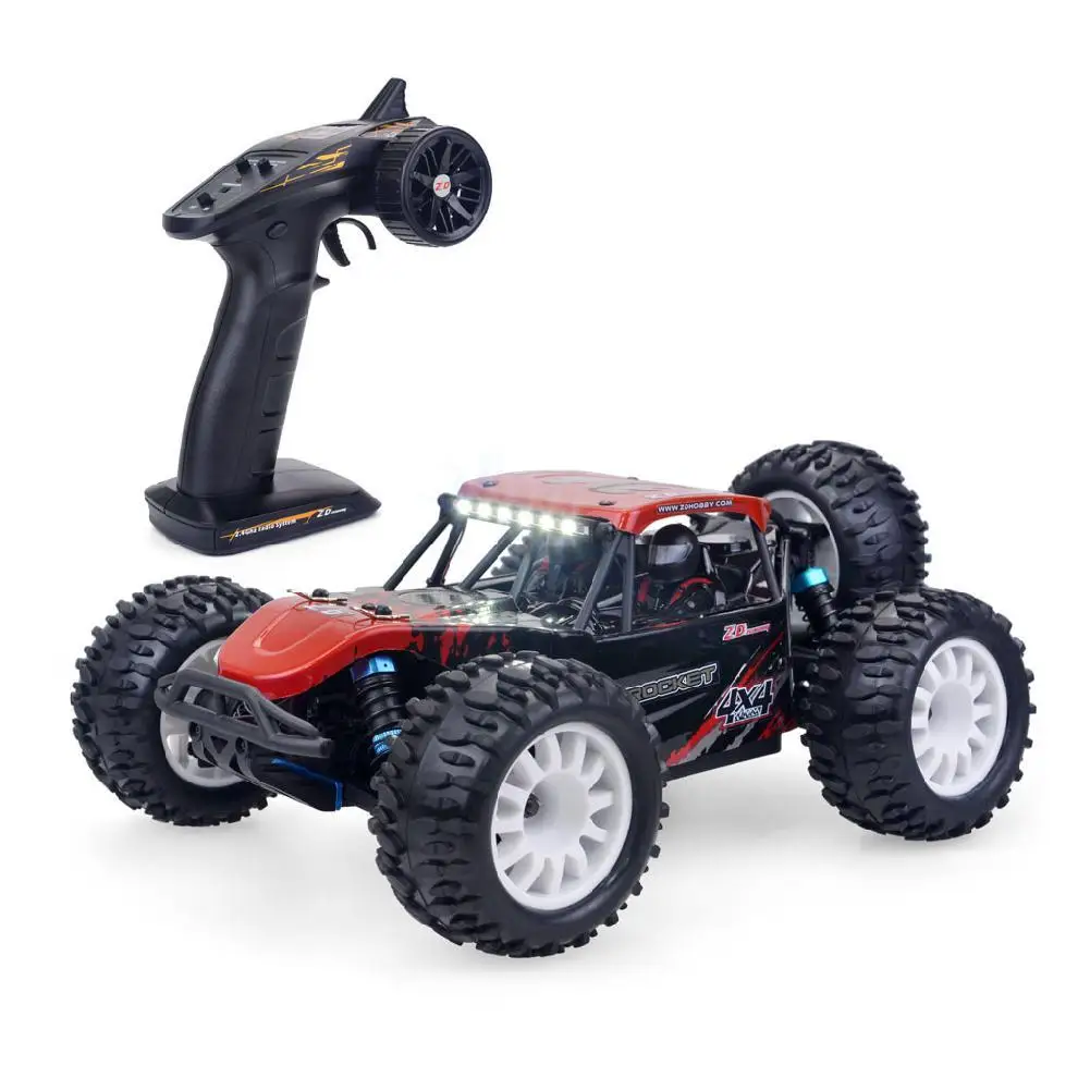 

ZD Racing ROCKET DTK-16 2.4 GHZ 4WD 1/16 Brushless 45km/H RC Car Desert Truck with LED Light RTR Model Off-Road Trucks Toys