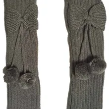 Алиэкспресс Лидер продаж; сезон осень-зима; носки для маленьких девочек с бантиком и помпонами; трикотажные носки для обуви; Guetre-m