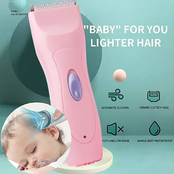 

Rechargeable Baby Electric Barber Hair Clipper Professional Electric USB Cordless Home Salon Haircut Barber Hairs Trimmers L424
