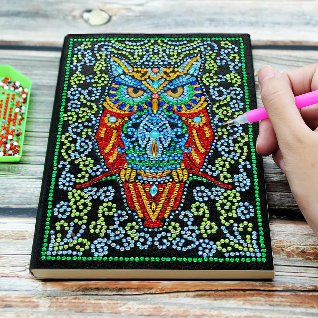 Diy креативная алмазная живопись особой формы блокнот дневник Книга 64 страницы блокнот вышивка Алмазная вышивка крестом ремесло Jh906