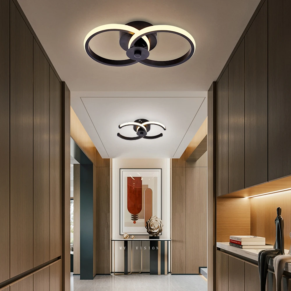 

AUWEUO Ceiling chandelier modern Led chandelier interior design decorations chandelier living room bedroom lighting Fixtures