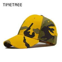 Винтажная трендовая камуфляжная бейсболка с сеткой, Спортивная Хип-хоп бейсболка, регулируемая бейсболка s gorras homme, Женская Мужская шапочка из спандекса