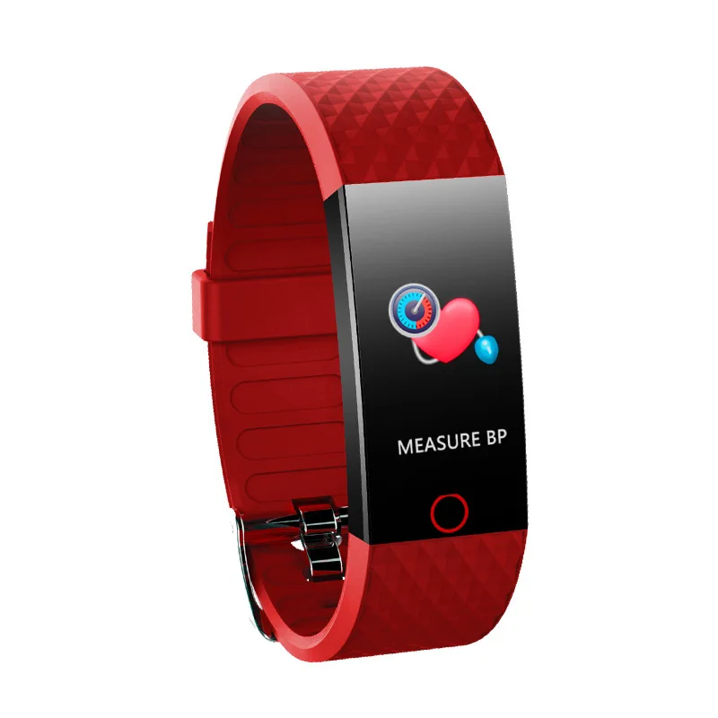 

New Style H111 Smart Bracelet Multi Movement Mode Heart Rate Health Detection Waterproof USB Straight Design Men's