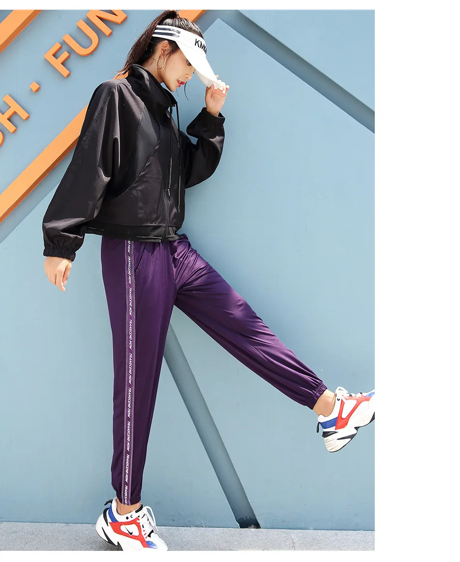 INS/Лидер продаж, новинка, газовая спортивная одежда, женские спортивные куртки с длинными рукавами, рубашка для йоги с длинным рукавом, большие размеры