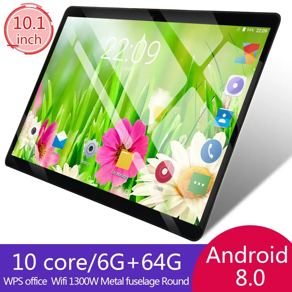 

10.1 inch tablet PC 3G Call Wifi Bluetooth Super tablets Ram 1GB Rom128GB WiFi GPS 10.1 tablet