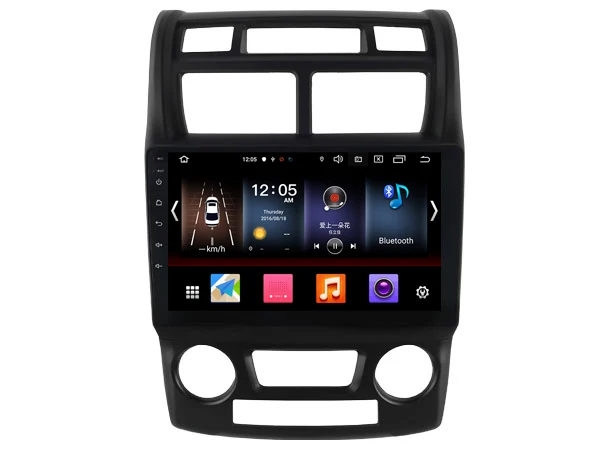 OTOJETA Android 9,0 2.5D экран автомобиля радио плеер для KIA Sportage на 2004-10 bluetooth Мультимедиа Стерео gps Navi магнитофон