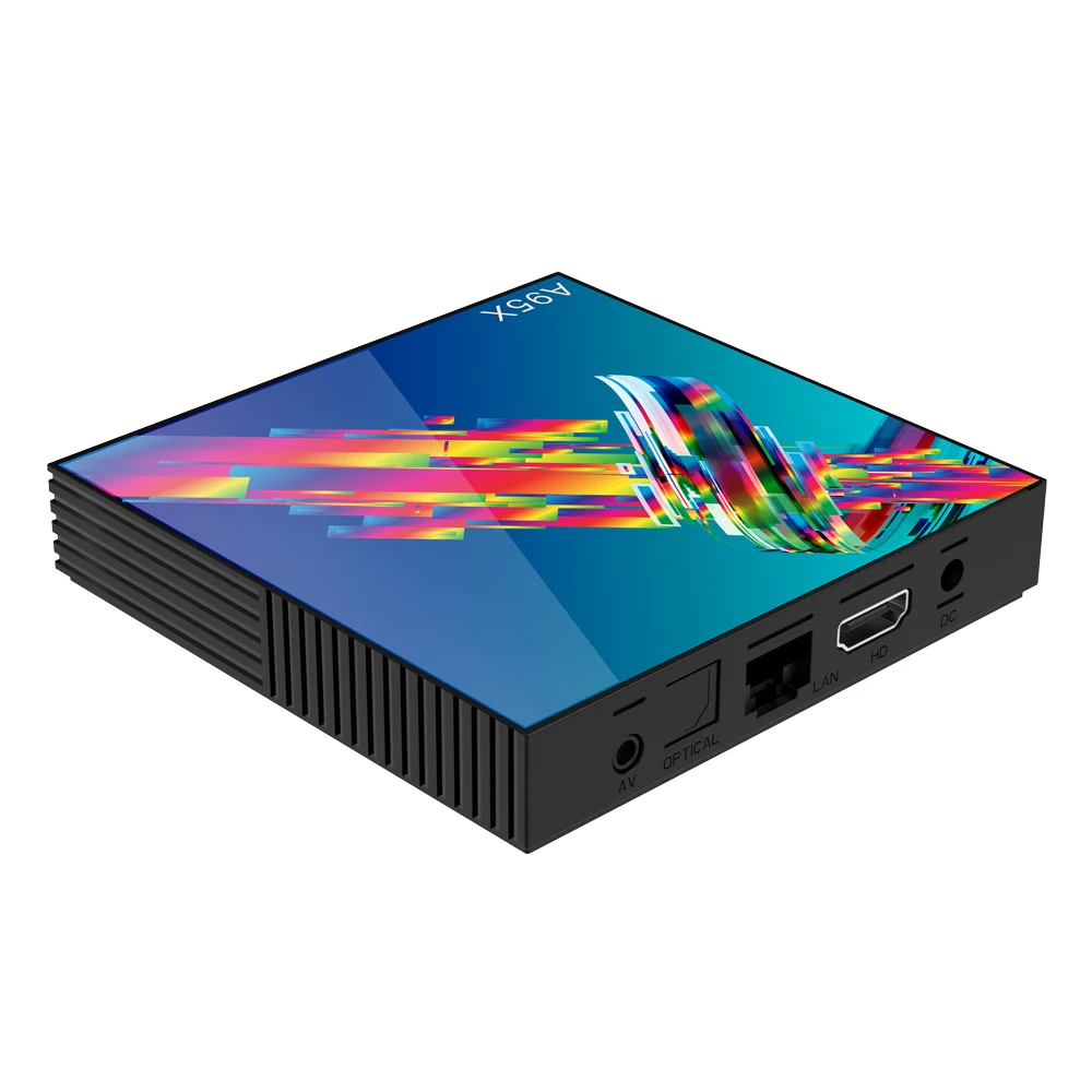 4 ГБ/64 ГБ 4 ГБ/32 ГБ 2 ГБ/16 ГБ Android tv box A95X R3 Smart Android 9,0 tv box RK3318 UHD 4K2. 4G/5G WiFi BT4.2 HD tv box android