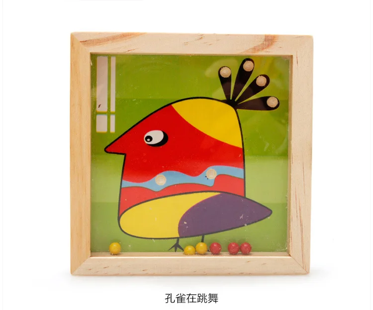 MWZ Hand-cranking Maze Roll-on Balance Game Early Childhood Educational Force Female Baby Boy Toy Mindfulness Training