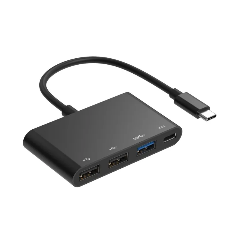 Алюминиевая заглушка и игра тип-c к usb-хаб конвертер тип-c к USB2.0+ USB3.0 концентратор+ PD конвертер для MacBook