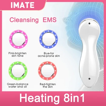 

EMS Facial Massager Micro Current Beauty Face Massager Sonic Vibration Wrinkle Remover Hot Cool Ultrasonic Face Lifting Device