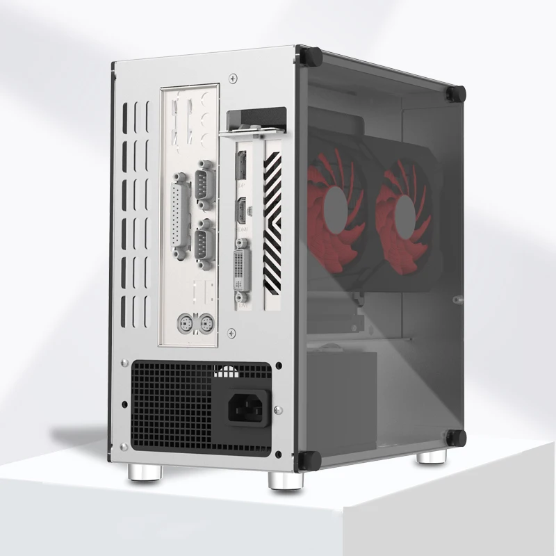 Mini Itx Gaming Computer Case Aluminum Desktop Pc Case Tempered Glass Empty Chassis Support Sfx Sfx L Power Computer Cases Towers Aliexpress Mini Itx Gaming Computer Case Aluminum Desktop Pc Case Tempered Glass Empty Chassis Support Sfx Sfx L Power Computer Cases Towers Aliexpress