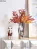 Ceramic Vase Silver Flower Vase Mirror Surface Warped Abstract Flower Arrangement Ceramic Bottle Home Decoration Ornaments 4